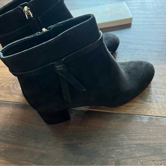 Kate Spade Knott Suede Ankle Boots - Picture 3 of 8